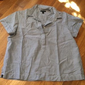 Jcrew crop collared shirt